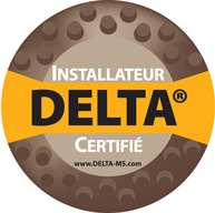 Installateur certifié de membrane d'imperméabilisation Delta-Ms