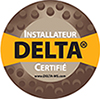 Logo Installateur Delta-MS certifié
